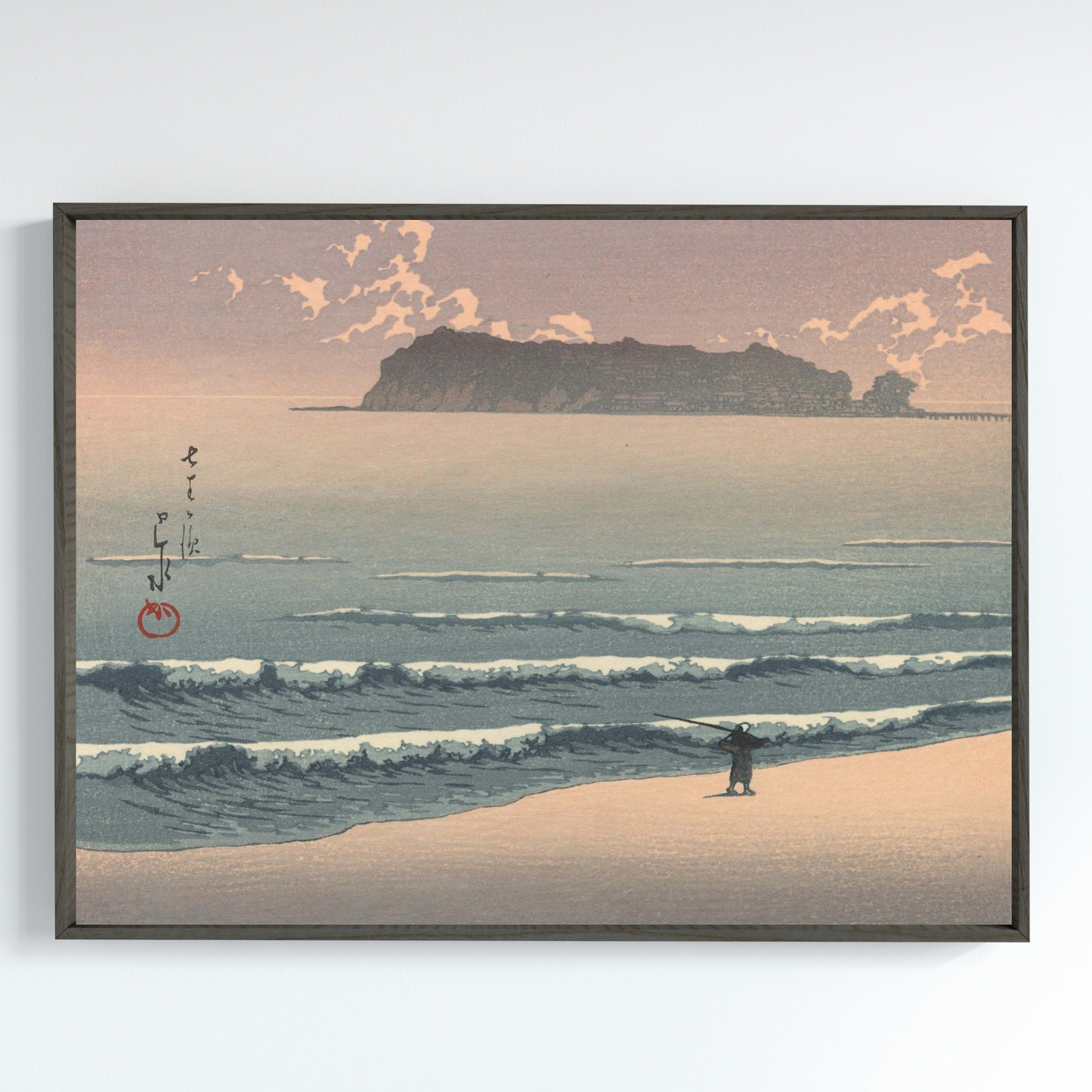 Shichiri Beach in Soshu - Modern Japanese Art