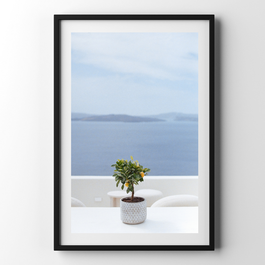 Fred på Santorini