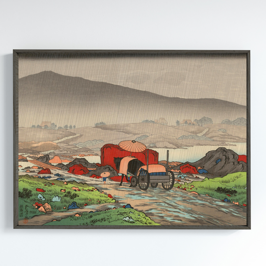 Rain at Yabakei - Modern Japanese Art