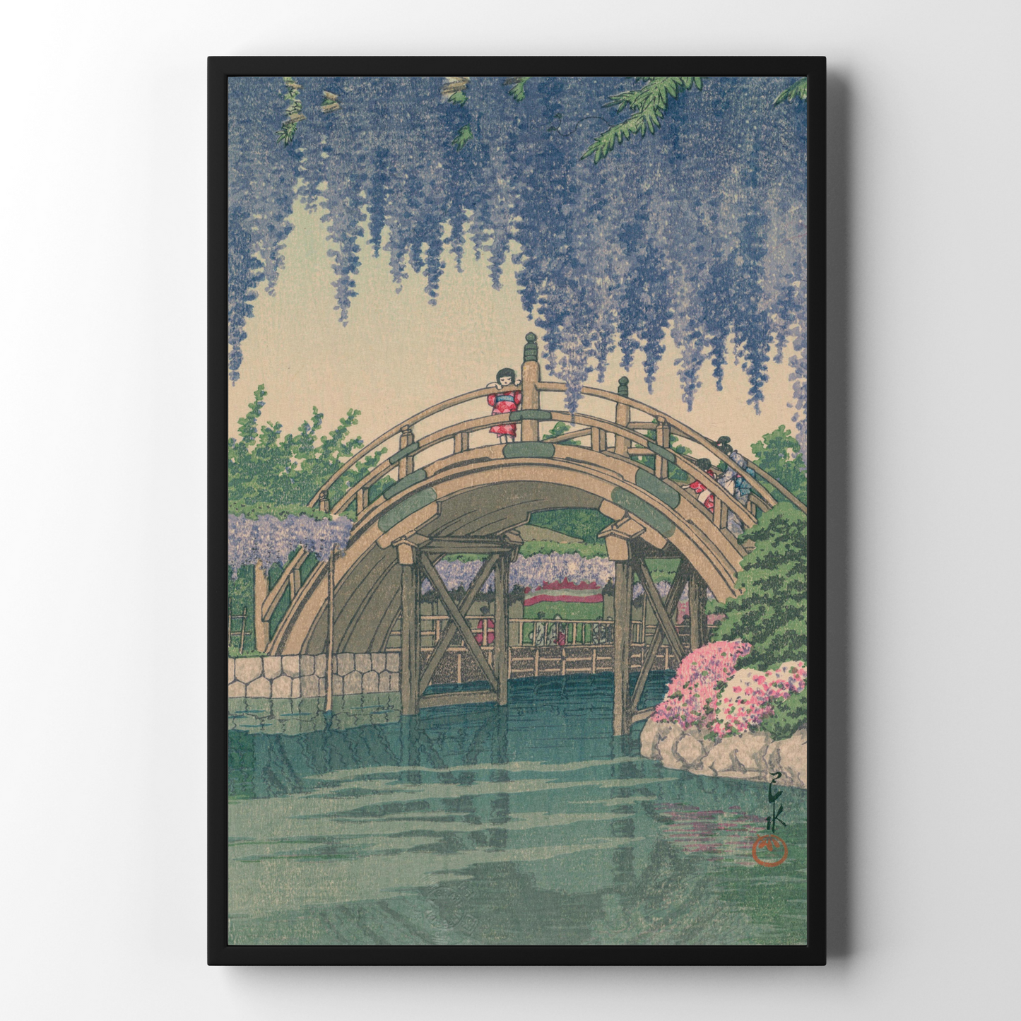 Wisteria vid Kameido